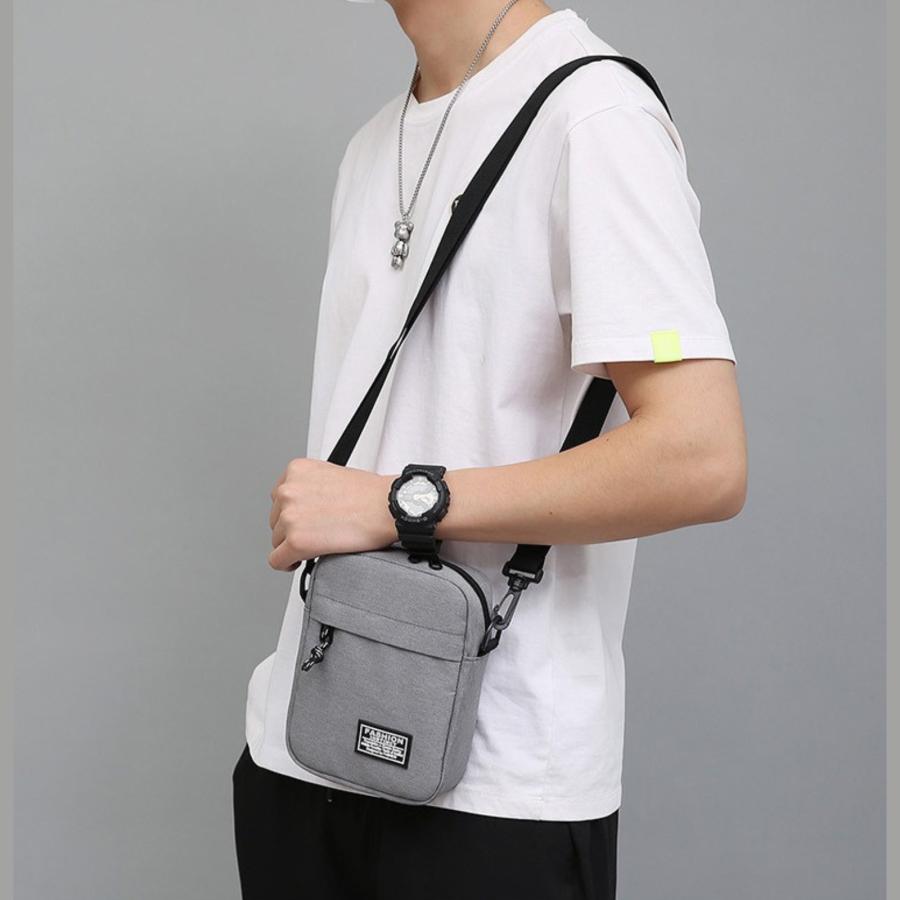 ショルダーバッグ 小さめ メンズ レディース サコッシュ 斜めがけ 軽い ミニバッグ コンパクト 小物入れ カジュアル | ブランド登録なし | 06