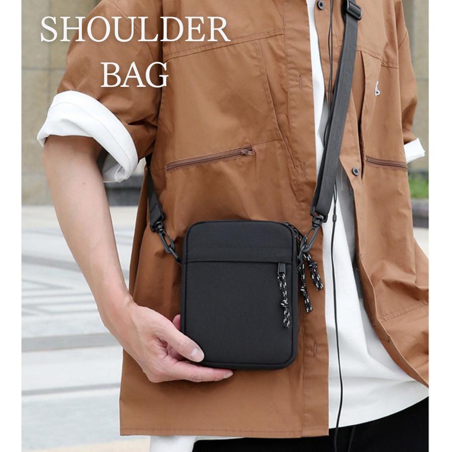 ショルダーバッグ 小さめ メンズ サコッシュ 斜めがけ 軽い ミニバッグ コンパクト 小物入れ レディース カジュアル | ブランド登録なし