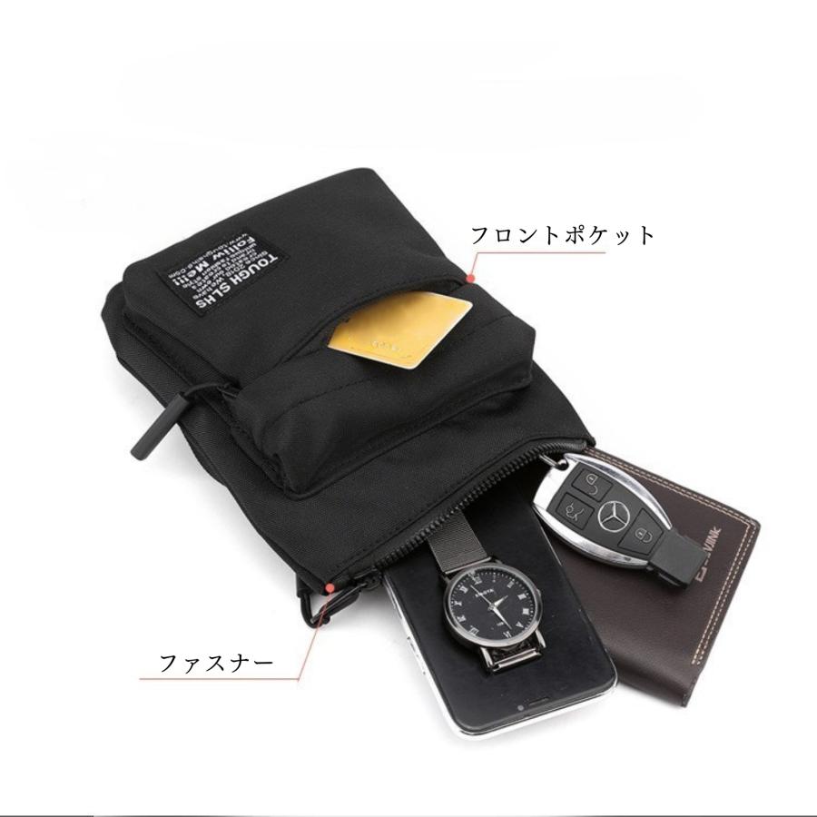 ショルダーバッグ 小さめ メンズ サコッシュ 斜めがけ 軽い ミニバッグ コンパクト 小物入れ レディース カジュアル 撥水 | ブランド登録なし | 13