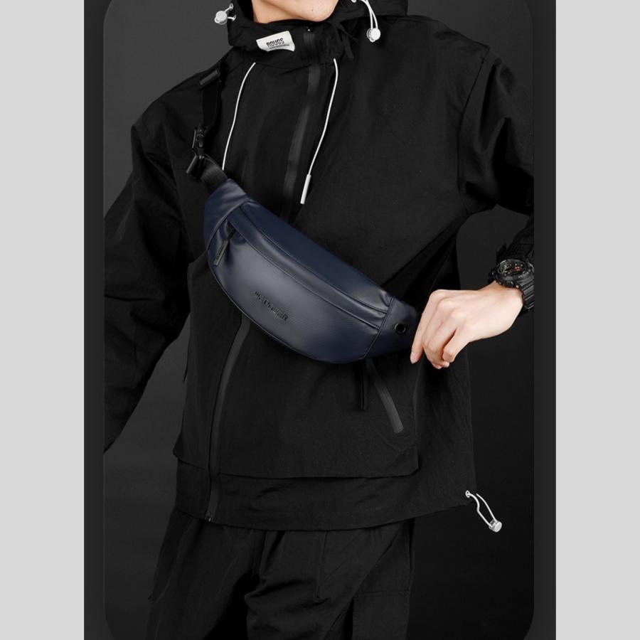 ボディバッグ メンズ レディース 軽い 撥水 ウエストバッグ ショルダーバッグ 斜めがけ 男女兼用 | ブランド登録なし | 08