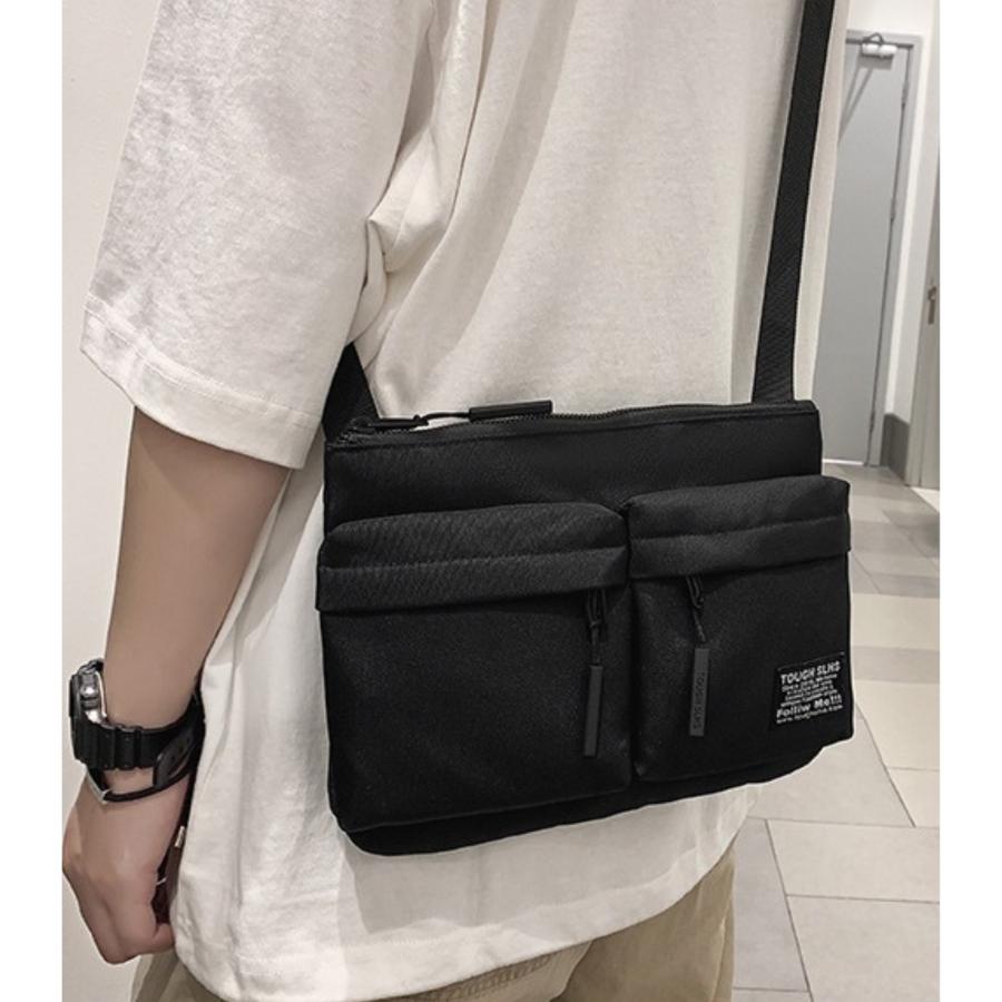 ショルダーバッグ メンズ サコッシュ レディース 斜めがけ 軽い カジュアル 通勤 通学 鞄 撥水 | ブランド登録なし | 05