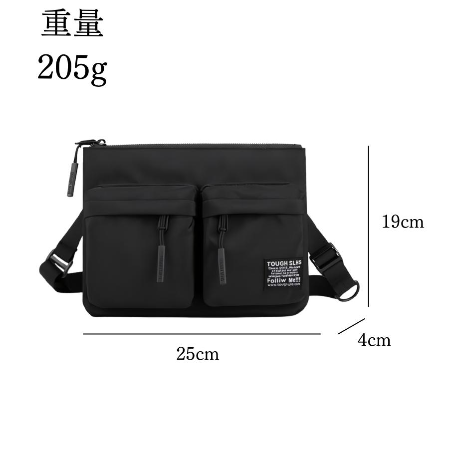 ショルダーバッグ メンズ サコッシュ レディース 斜めがけ 軽い カジュアル 通勤 通学 鞄 撥水 | ブランド登録なし | 09