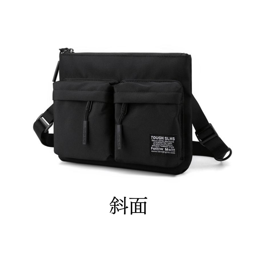 ショルダーバッグ メンズ サコッシュ レディース 斜めがけ 軽い カジュアル 通勤 通学 鞄 撥水 | ブランド登録なし | 14