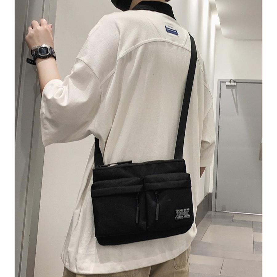 ショルダーバッグ メンズ サコッシュ レディース 斜めがけ 軽い カジュアル 通勤 通学 鞄 撥水 | ブランド登録なし | 06