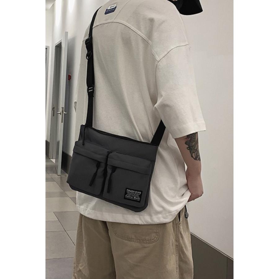 ショルダーバッグ メンズ サコッシュ レディース 斜めがけ 軽い カジュアル 通勤 通学 鞄 撥水 | ブランド登録なし | 04