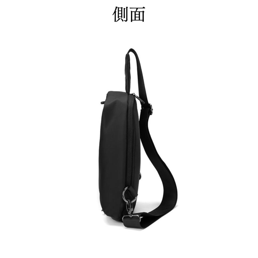 ボディバッグ メンズ レディース 撥水 軽い 斜めがけ ショルダーバッグ 男女兼用 カジュアル 人気 鞄 | ブランド登録なし | 09