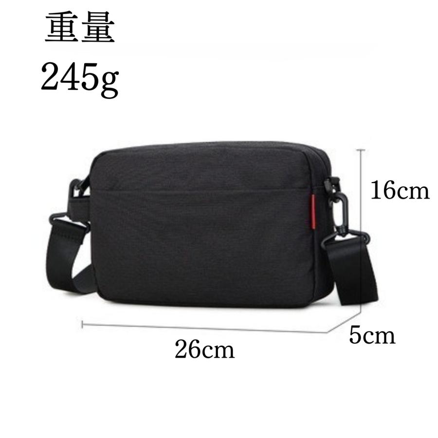 ショルダーバッグ メンズ サコッシュ レディース 斜めがけ 軽い カジュアル 通勤 通学 鞄 撥水 | ブランド登録なし | 15