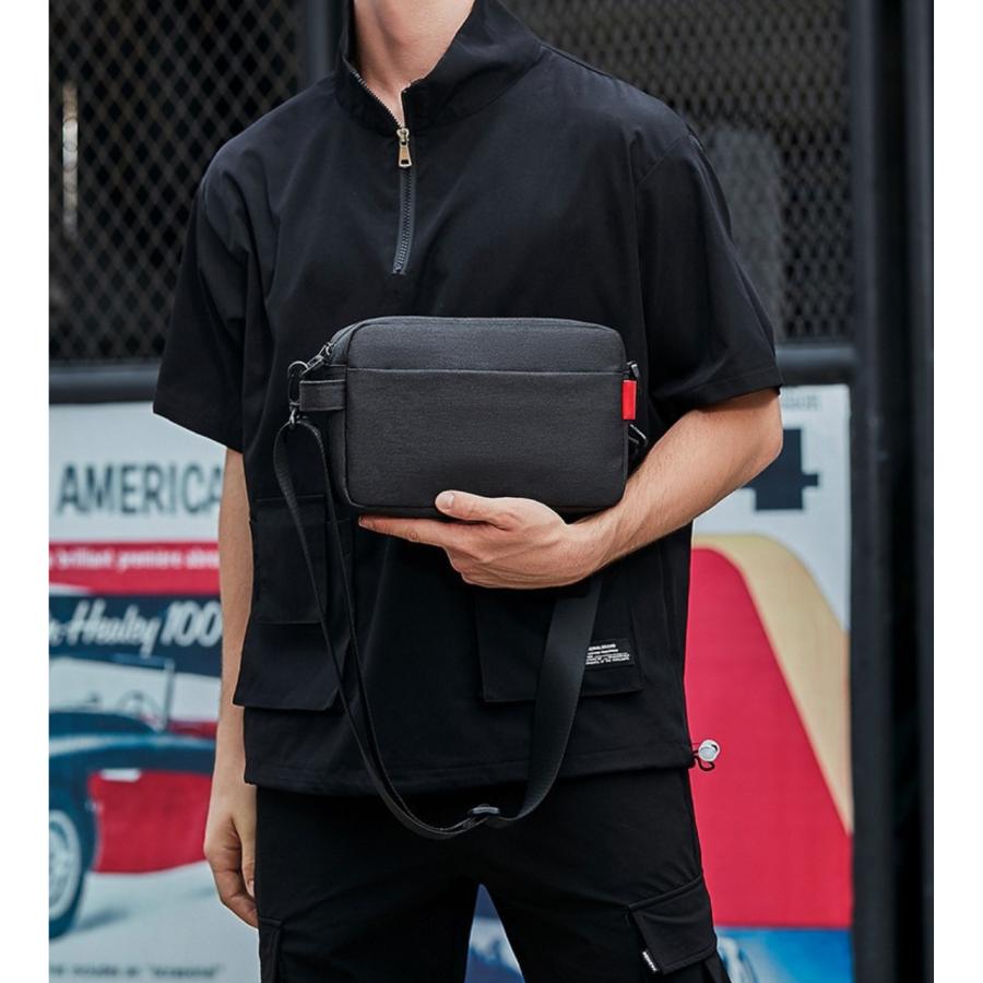 ショルダーバッグ メンズ サコッシュ レディース 斜めがけ 軽い カジュアル 通勤 通学 鞄 撥水 | ブランド登録なし | 06