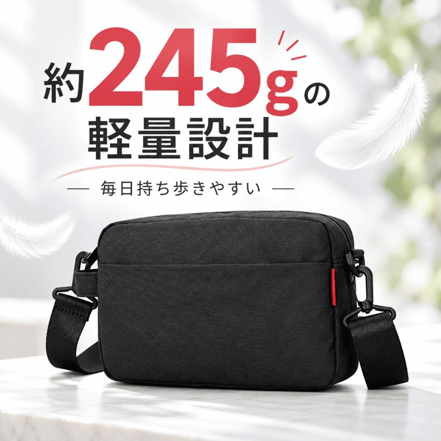 ショルダーバッグ メンズ サコッシュ レディース 斜めがけ 軽い カジュアル 通勤 通学 鞄 撥水 爆買 | ブランド登録なし | 05