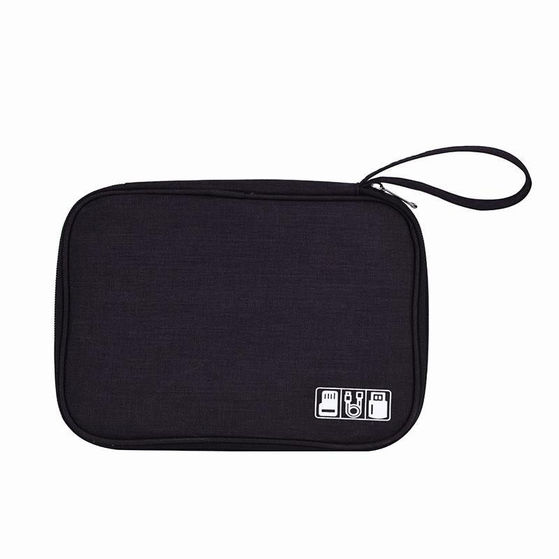 ガジェットポーチ ケーブル収納 トラベルポーチ 小物入れ バッグインバッグ イヤホン USBメモリ SD モバイルアクセサリー 整理ケース | ブランド登録なし | 01