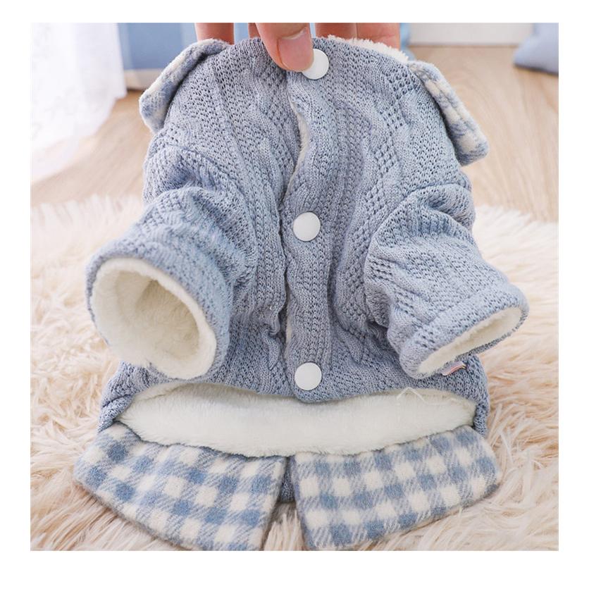 犬 服 冬 着せやすい 犬の服 ペット 暖かい ボア かわいい おしゃれ | ブランド登録なし | 08