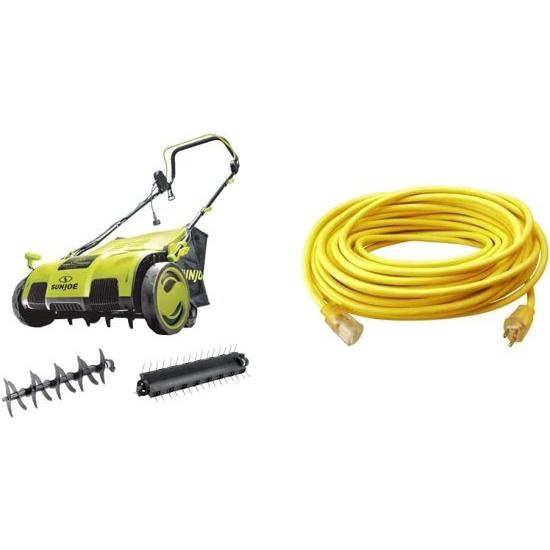 Sun JoeSun Joe AJ805E 15Inch 13Amp Electric Dethatcher and Scarifier