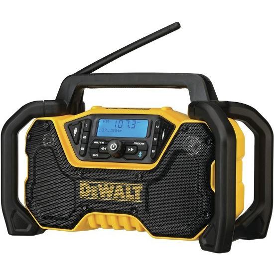 Dewalt デウォルト 12V/20V MAX* Portable Radio, Bluetooth, Cordless, Jobsite, Tool Only (DCR028B)｜importdiy