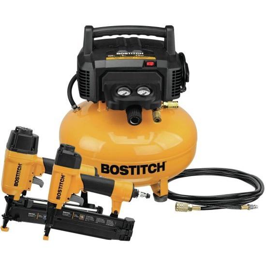 BOSTITCH Air Compressor Combo Kit, 2-Tool (BTFP2KIT)