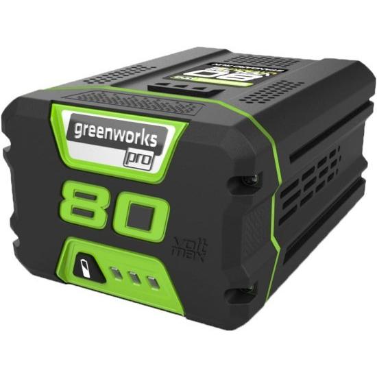 Greenworks Pro 80V 18-Inch Cordless Chainsaw, 2Ah Li-Ion Battery and Charger Included GCS80420,Green/Black & PRO 80V 2.0 AH Lithium Ion Battery｜importdiy｜05