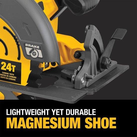 Dewalt デウォルト FLEXVOLT 60V MAX* Circular Saw with Brake, 71/4Inch