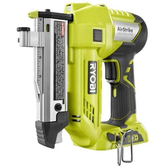 Pin Nailer Ryobi Airstrike Battery And Charger Ryobi One Ryobi 18