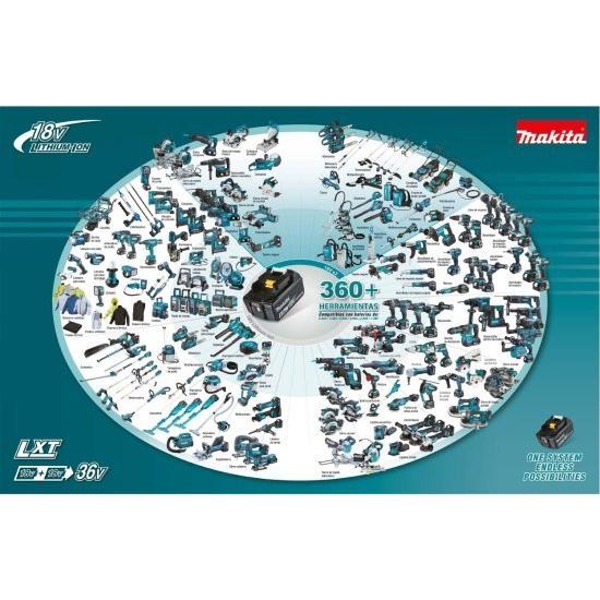 Makita マキタ XT610 18V LXT Lithium-Ion Cordless 6 Piece Combo Kit (3.0Ah)｜importdiy｜10