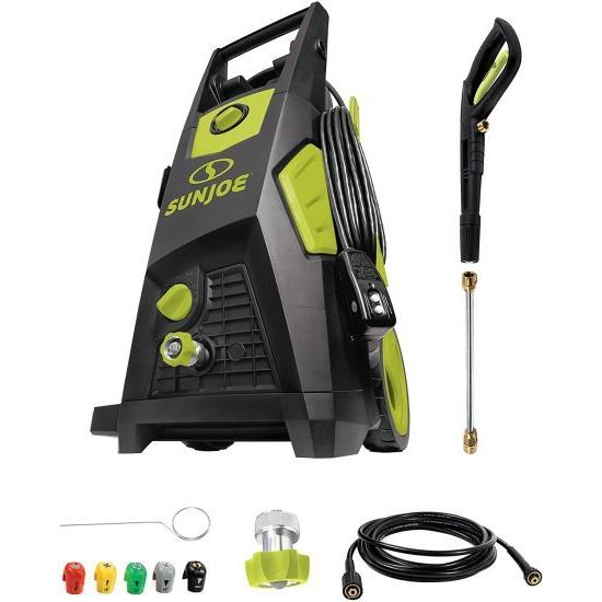 Sun Joe SPX3500 2300 Max Psi 1.48 Gpm Brushless Induction Electric Pressure Washer， w/Brass Hose Connector