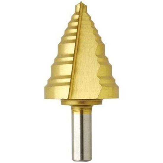 BOSCH ボッシュ SDT10 1/4 In. to 1-3/8 In. Titanium-Coated Step Drill Bit