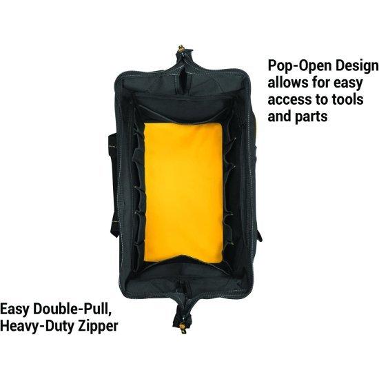 DeWALT デウォルトバッグ Dewalt デウォルト DG5553 Tool Bag, 18 in. 28 Pocket