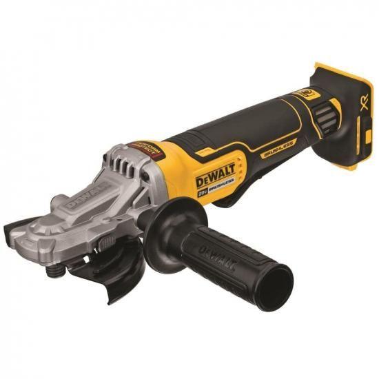 DEWALT 20V MAX* XR アングルグラインダー（ブレーキ付き）、5インチ、フラットヘッドパドルスイッチ、工具のみ（DCG413FB）_2