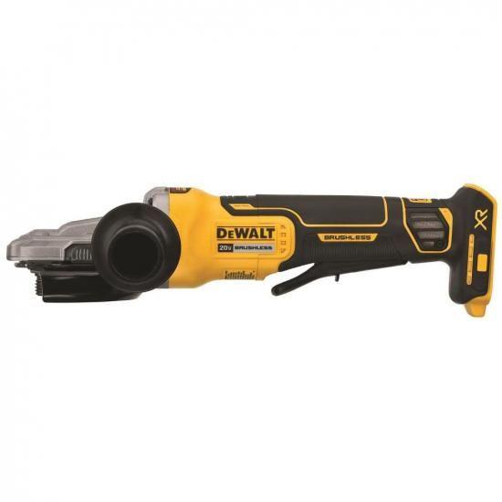 DEWALT 20V MAX* XR アングルグラインダー（ブレーキ付き）、5インチ、フラットヘッドパドルスイッチ、工具のみ（DCG413FB）_3