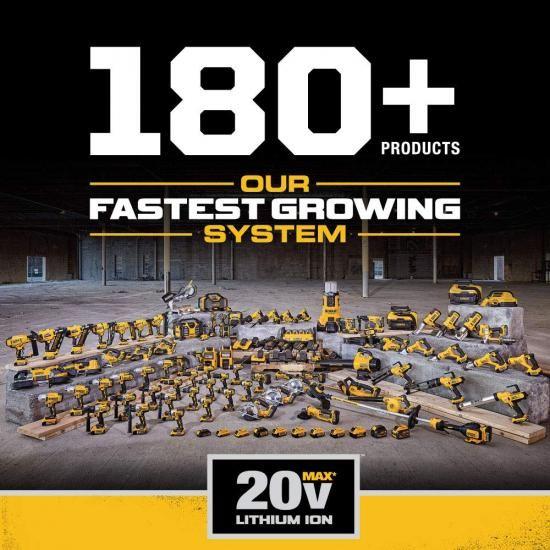 DEWALT 20V MAX バッテリー、6Ah、2個パック、90分以内にフル充電（DCB206-2）＆FLEXVOLT 20V MAX* 充電器、急速充電（DCB118）_2