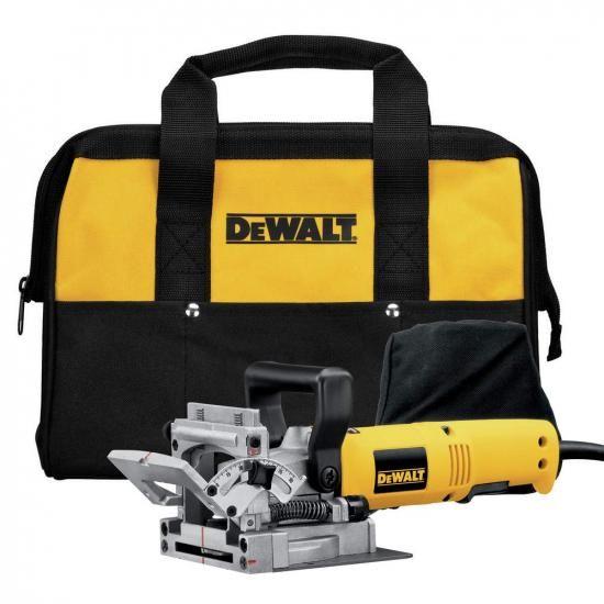 DEWALT ビスケットジョイナー、6.5アンペア、10,000 RPM、伸縮式45度 