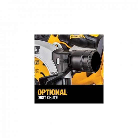 DEWALT 20V MAX* 6-1/2インチ ブラシレス コードレス 丸鋸（工具のみ） (DCS565B)_3