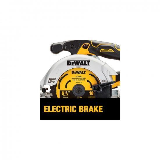 DEWALT 20V MAX* 6-1/2インチ ブラシレス コードレス 丸鋸（工具のみ） (DCS565B)_4