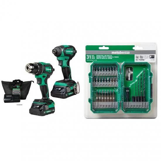 Metabo HPT 18V MultiVolt コードレスブラシレスドライバードリル 