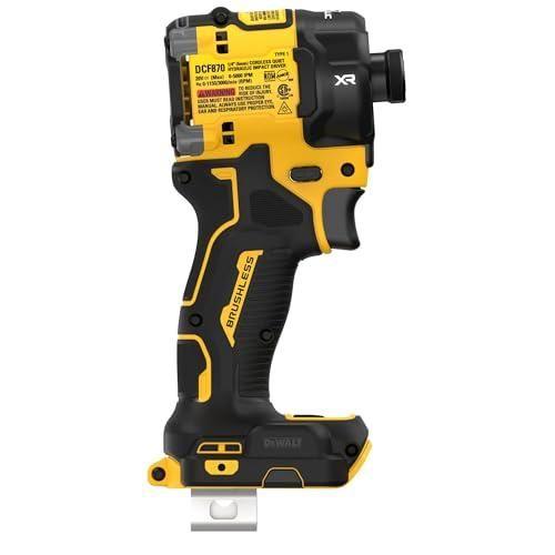 DEWALT 20V MAX XR 1/4インチ コードレス 静音 油圧インパクト