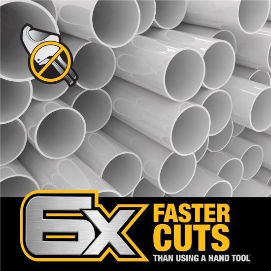 DEWALT IMPACT CONNECT PVC/PEXカッター（ブレースブラケット付き 