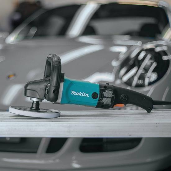 Makita マキタ 9237C 7インチ ポリッシャー ブルー : 輸入DIY・工具 