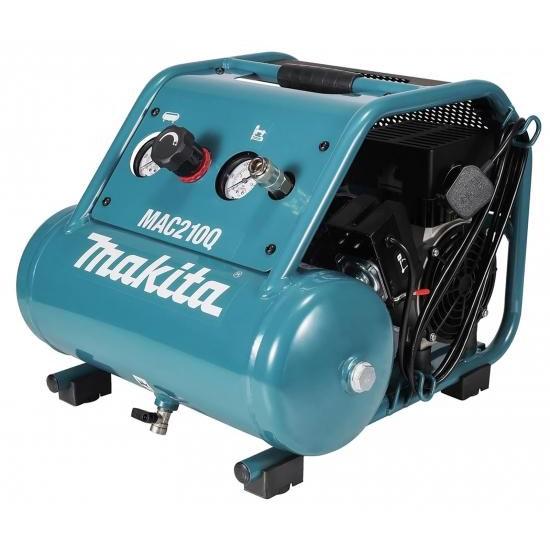 Makita マキタ MAC210Q 静音シリーズ、1馬力、2ガロン、オイルフリー 