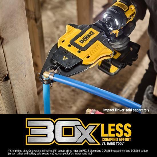 DEWALT IMPACT CONNECT PEX クリンプリングアタッチメント（インパクトドライバー、配管工具用）（DWAPXCIR）_4