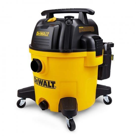 DEWALT ダストセパレーター 6ガロンポリタンク付き イエロー & DXV10P 10ガロン静音ポリウェットドライ掃除機 イエロー_4