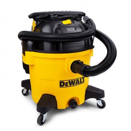DEWALT ダストセパレーター 6ガロンポリタンク付き イエロー & DXV10P 10ガロン静音ポリウェットドライ掃除機 イエロー_5