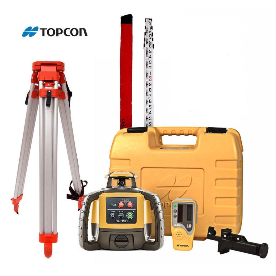 Topconトプコン RL-H5A 自動レベル 回転Slope レーザー Topconトプコン RL-H5A 自動レベル 回転Slope レーザー
