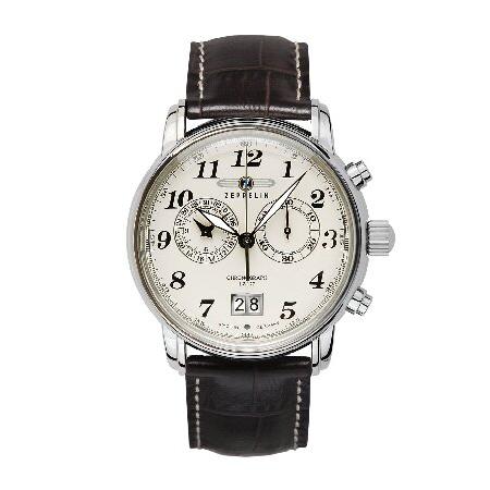 【初回限定お試し価格】 Zeppelin Series LZ127 Graf Zeppelin Men's Chrono Date Analog Watch 7684-5 並行輸入品 腕時計