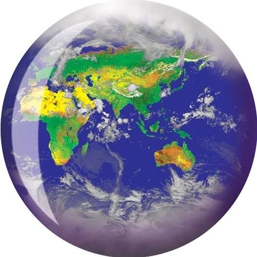 人気No.1 Brunswick Products World Viz-A Bowling Ball, Blue/Green/White, 16 lb 並行輸入品, 両神村 5eb06722