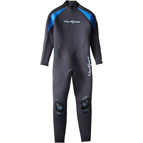 大切な NeoSport Wetsuits Men's XSPAN 5mm Full Jumpsuit, Blue Trim, X-Small - Diving, Snorkeling & Wakeboarding 並行輸入品, 木材倉庫 ムック 0571cc71