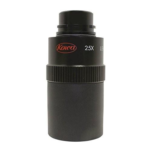 Kowa Long Eye Relief Eyepiece for 66 mm and 60 mm Spotting Scopes, 25x Wide Black【並行輸入品】 フィールドスコープ