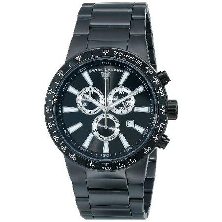 全国総量無料で Swiss 並行輸入品 Watch Steel Stainless Chronograph Collection Endurance 10057-BB-11 Men's Legend 腕時計