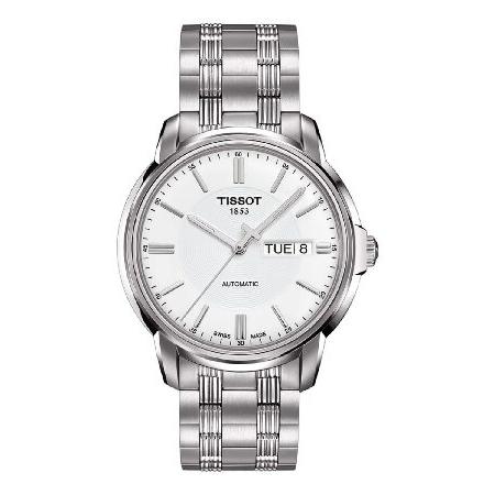 【超安い】 ティソ Tissot Men's T0654301103100 Automatic III Swiss Automatic Silver-Tone Stainless Steel Watch 並行輸入品 腕時計