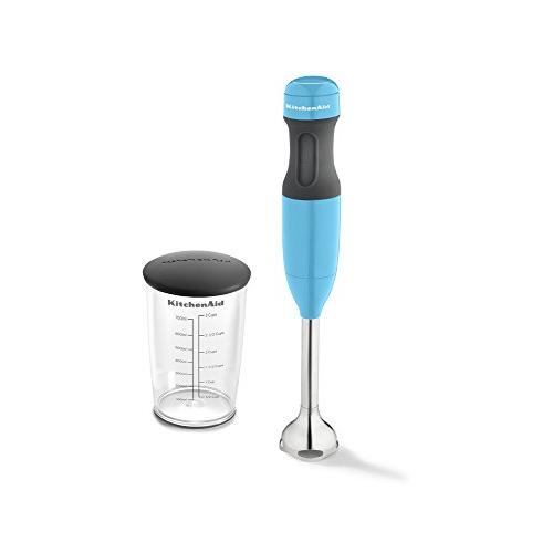最高の品質の KitchenAid KHB1231CL 2-Speed Hand Blender, 8", Crystal Blue 並行輸入品 ジューサー、ミキサー、フードプロセッサー 最高の品質の KitchenAid KHB1231CL 2-Speed Hand Blender, 8", Crystal Blue 並行輸入品 ジューサー、ミキサー、フードプロセッサー