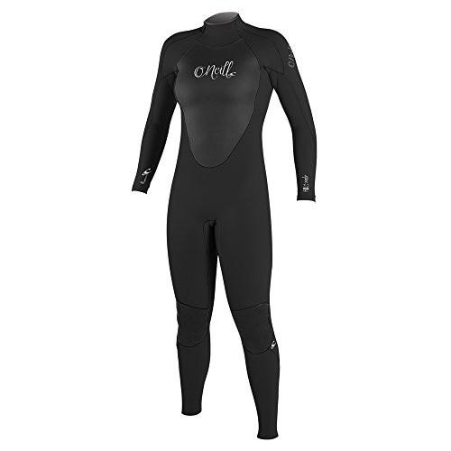 新発売 O'Neill Women's Epic 3/2mm Back Zip Full Wetsuit, Black/Black/Black, 6 並行輸入品, ヤマナカフーズ 8226a6eb