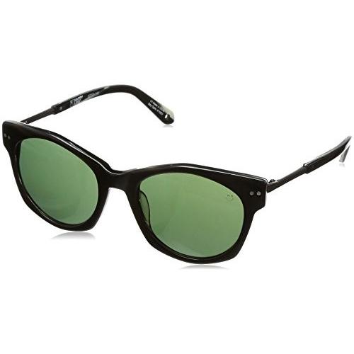 新品本物 Optic Spy Unisex All【並行輸入品】 Fits Size One Green, Black/Horn/Grey Sunglasses, Collection Lens Happy Mulholland サングラス