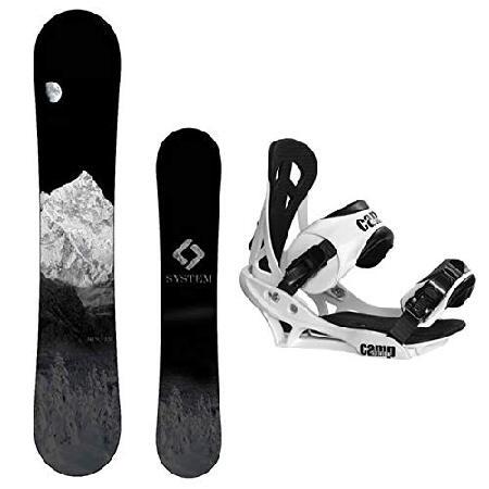 新作商品 System MTN Snowboard with Summit Bindings Men's Snowboard Package (144 cm) 並行輸入品 ボード